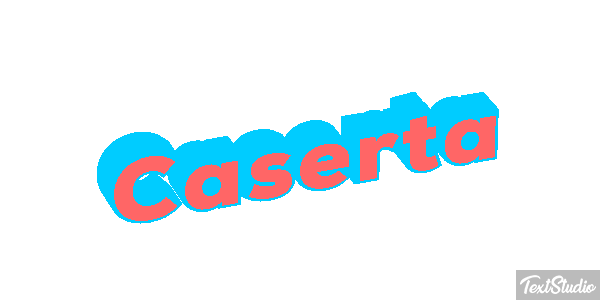 Caserta Tekst effect
