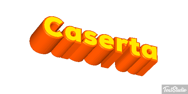 Caserta Tekst effect