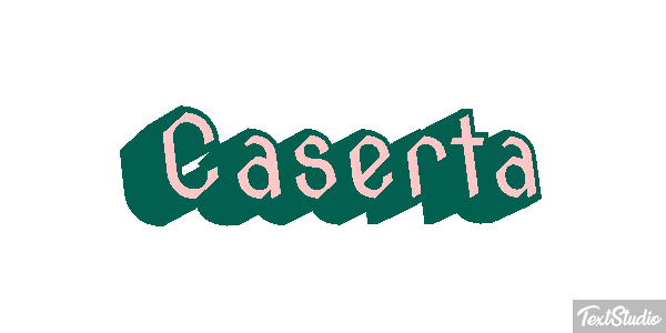 Caserta Tekst effect