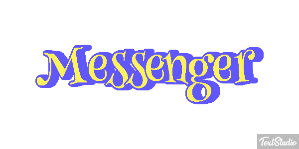 Messenger Text effect