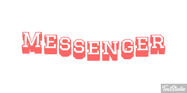 Messenger Text effect