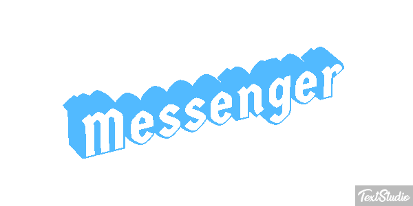 Messenger Text effect
