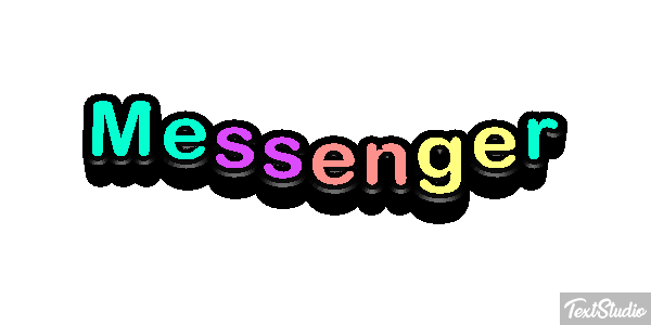 Messenger Text effect