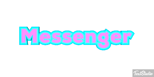 Messenger Text effect