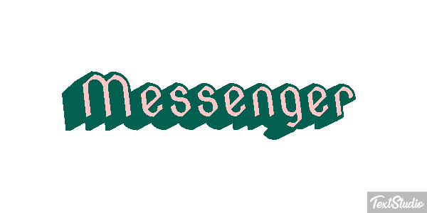 Messenger Text effect