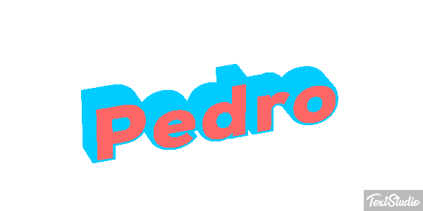 Pedro Texteffekt