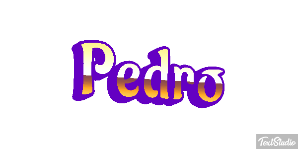 Pedro Texteffekt