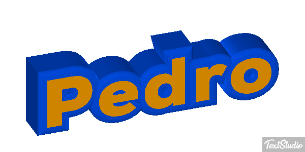 Pedro Texteffekt