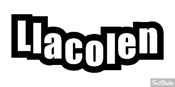 Llacolén テキスト効果