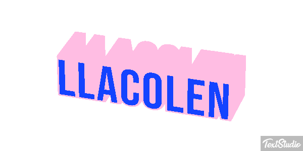 Llacolén テキスト効果