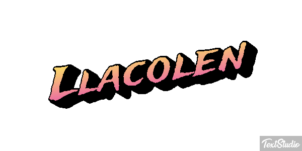 Llacolén テキスト効果