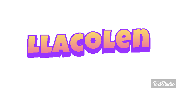 Llacolén テキスト効果