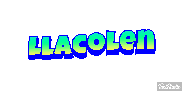 Llacolén テキスト効果
