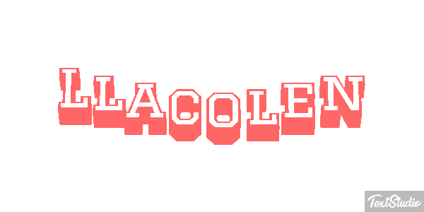 Llacolén テキスト効果
