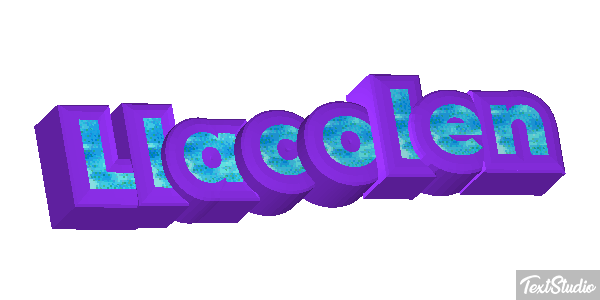 Llacolén テキスト効果