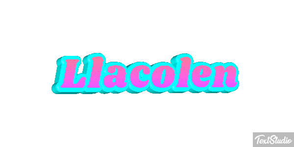 Llacolén テキスト効果