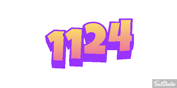 1124 Текстовый эффект