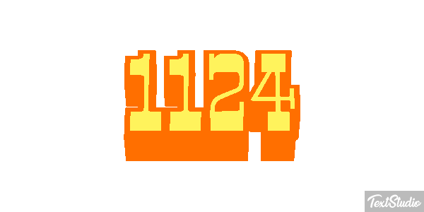 1124 Текстовый эффект