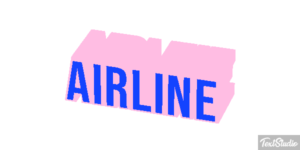 Airline Effet de texte