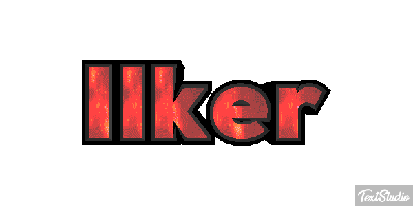 İlker Tekst effect