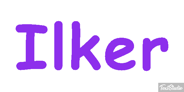İlker Tekst effect