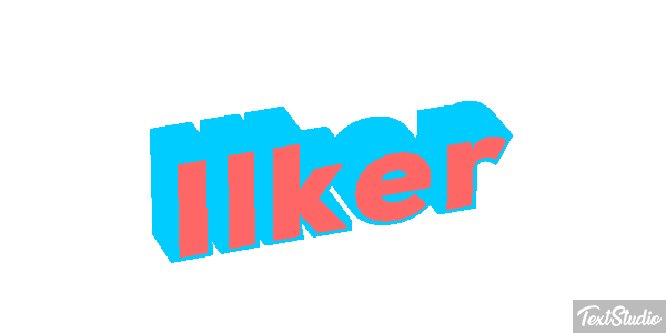 İlker Tekst effect