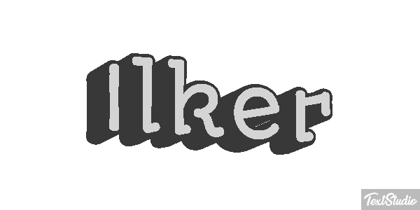 İlker Tekst effect