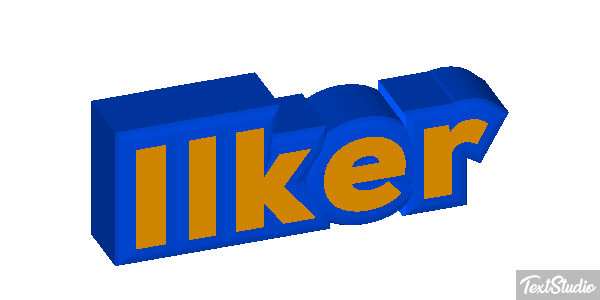 İlker Tekst effect