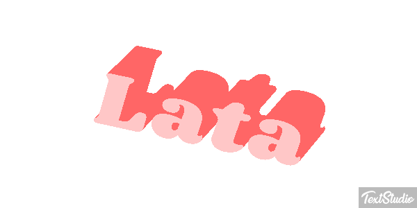 Lata Efeito do texto