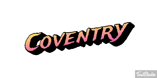 Coventry Текстовый эффект
