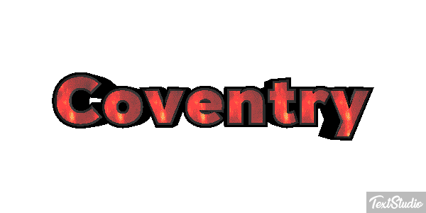 Coventry Текстовый эффект