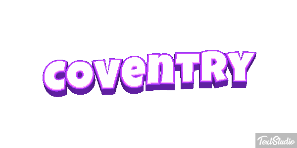Coventry Текстовый эффект
