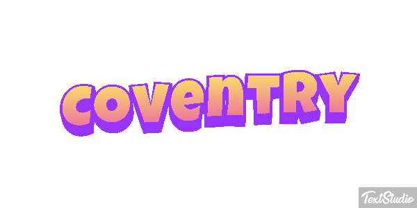 Coventry Текстовый эффект