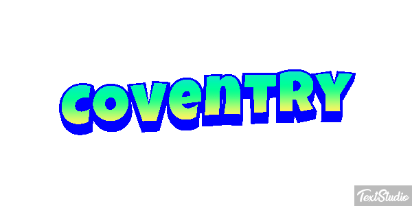 Coventry Текстовый эффект