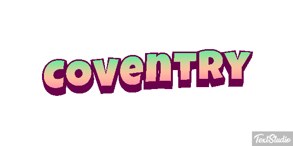 Coventry Текстовый эффект