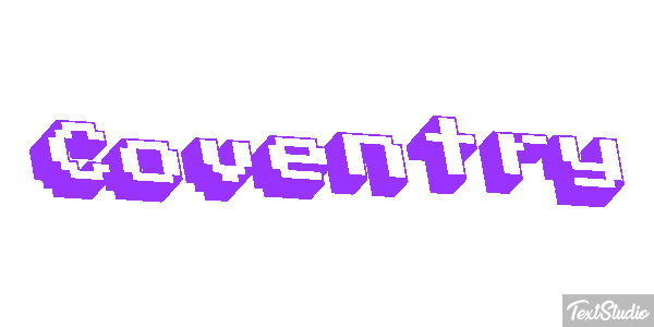 Coventry Текстовый эффект