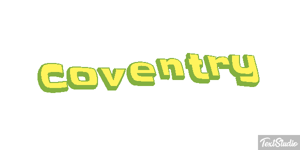 Coventry Текстовый эффект