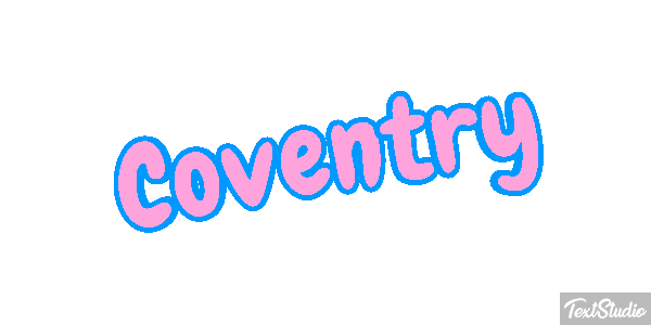 Coventry Текстовый эффект