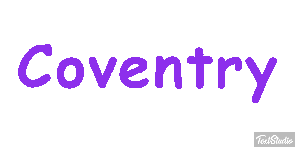 Coventry Текстовый эффект