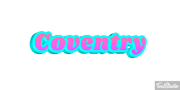 Coventry Текстовый эффект