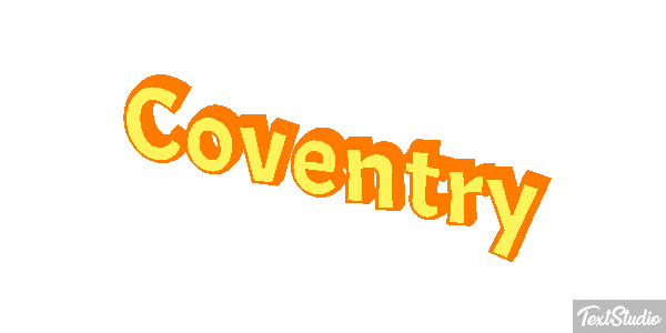Coventry Текстовый эффект