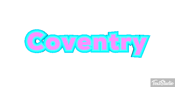 Coventry Текстовый эффект