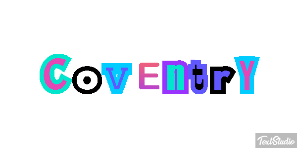 Coventry Текстовый эффект