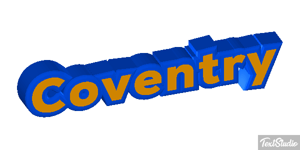 Coventry Текстовый эффект