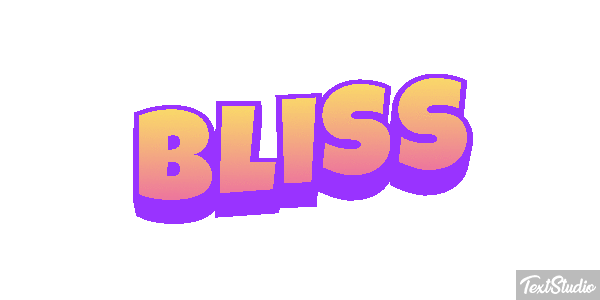Bliss Effetto testo