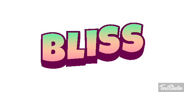 Bliss Effetto testo