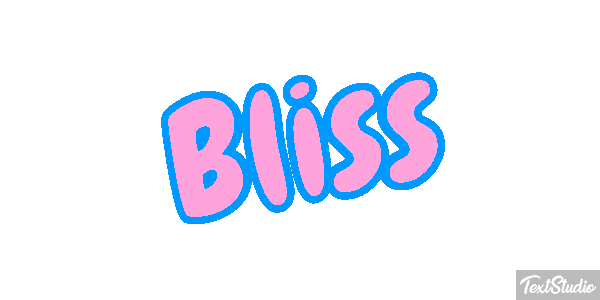 Bliss Effetto testo