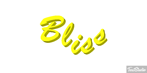 Bliss Effetto testo