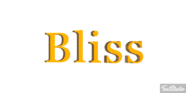Bliss Effetto testo