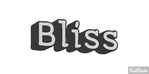Bliss Effetto testo